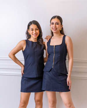 Acacia 2way Denim Top - image