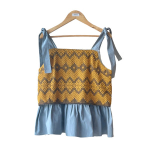 Bella Top in Mustard - image