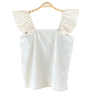 Rosalie in Oat with Beige - image