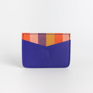 Abra (Indigo) Leather Card Holder - image