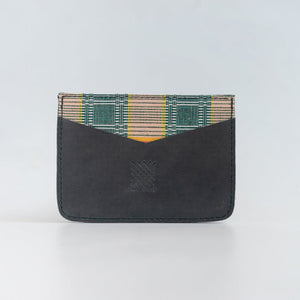 Abra (Salmon) Leather Card Holder - image