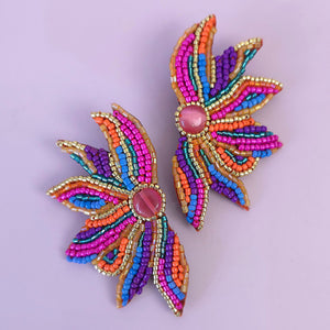 Lucciana Flower Earrings - image