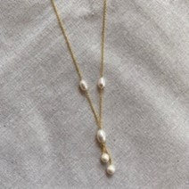 Jasmine Freshwater Pearl Necklace - image