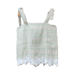 Neri Top in Light Green - image