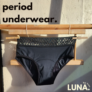 Luna Period Underwear - 4 Layers Protection / Stain and Leak Proof Panty / Menstrual Panty) - image