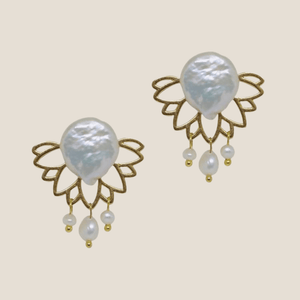 Perla Cora Stack Earrings - image