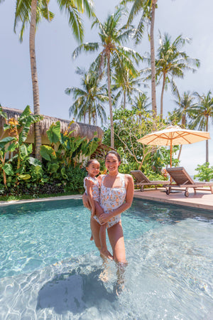 Lemon Summer Dream Twinning Swimwear - image