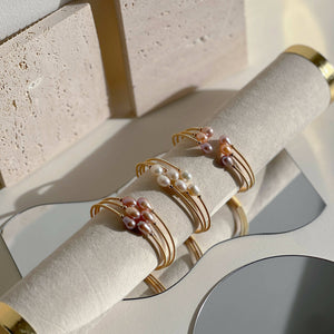MAYA Freshwater Pearl Bangle - image