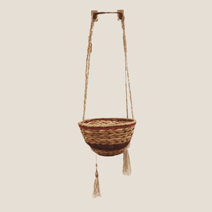 Bankuan Seagrass Hanging Basket Planters - image
