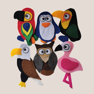 Felt Birds - image