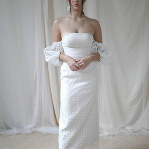 Ivory Puff Dress - image