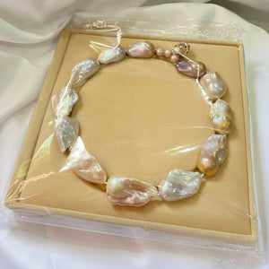 15 mm Baroque Freshwater Pearl Necklace - image