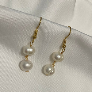 Emilia Freshwater Pearl Earrings - image