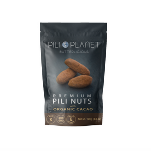 Premium Pili Nuts with Organic Cacao 120g - image