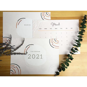 2021 Desk Calendar & Planner - image