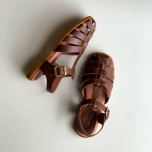 Mera Fisherman sandals in Walnut - image