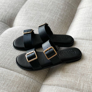 Sally in Black - all genuine leather - image