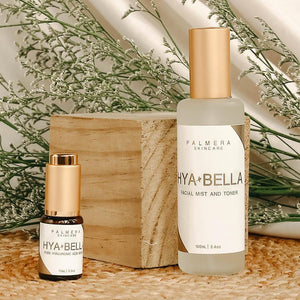 Hyabella Duo (Pure Hyaluronic Acid Serum + Botanical Facial Mist & Toner) - image