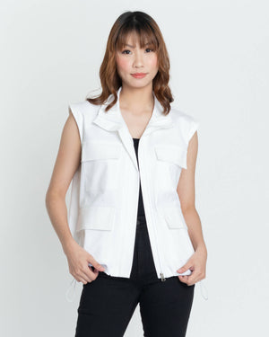 Avril Vest in White - image