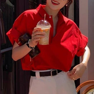 Essie top in Red - image