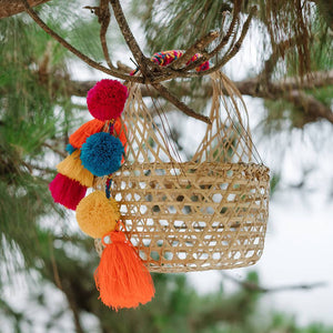 Pompom and Tassel Basket - image