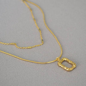Dane two-layer necklace - image