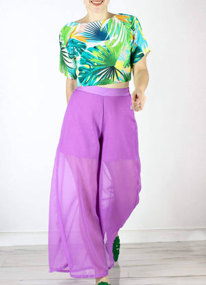 Stephan Chiffon Summer Pants - image