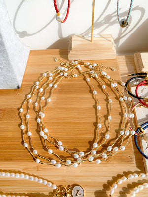 SANA Station Pearl Necklace - image