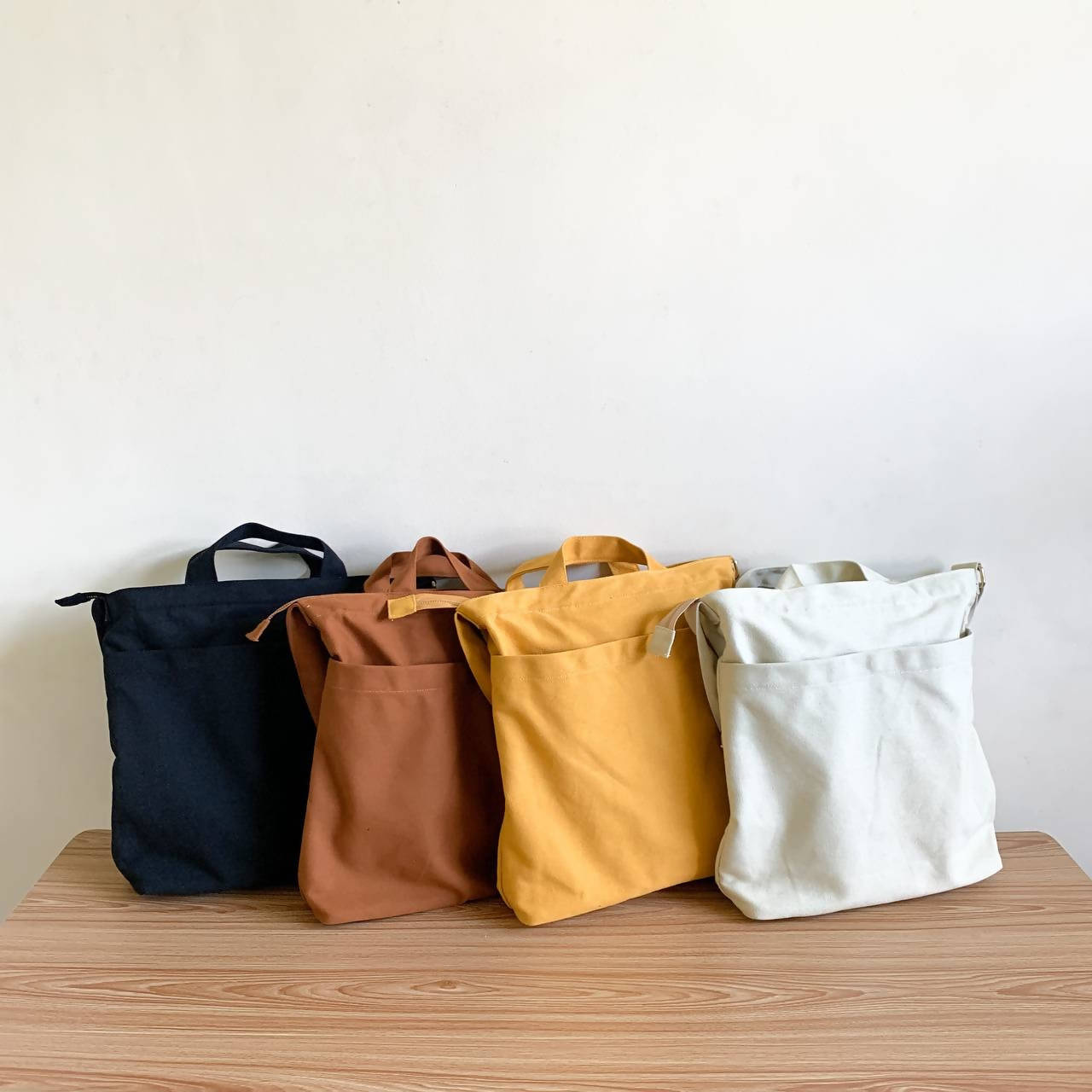 Everyday canvas tote outlet bag