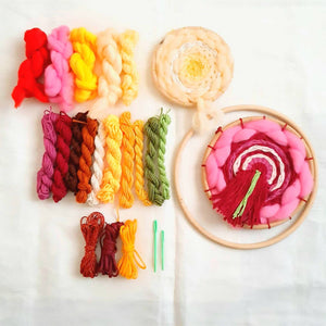 (PRE-ORDER) Weave-It-Yourself: Round Weaving Kit - image
