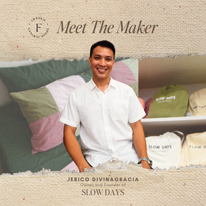 Meet the Maker: Jerico Divinagracia of Slow Days Bed Linen