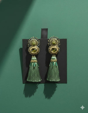 Olivia Greca Earrings - image