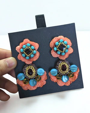 Elaya Flora Earrings - image