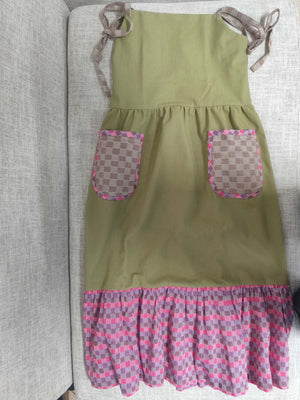 Marie Strapless Ruffle Midi Dress - image