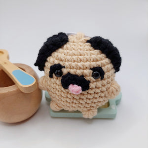 Pug Dog Keychain - image