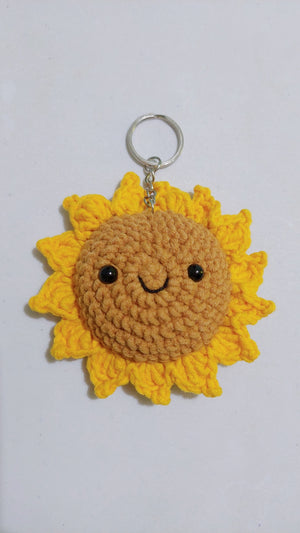 Sunflower Keychain - image