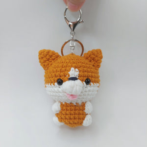 Corgi Dog Keychain - image