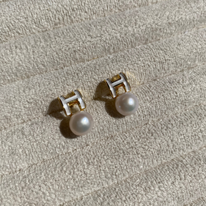 Collins Freshwater Pearl Earrings - image