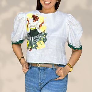 Pandanggo sa Ilaw Kimona Blouse - image