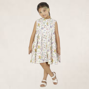 Giselle Reversible Layered Dress For Girls - image