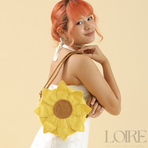 Loire Bloom Sunflower Canvas Sling - image