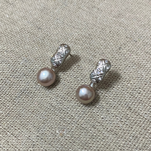 Leilani Freshwater Pearl Stud Earrings - image