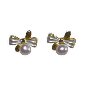 13 FRESHWATER PEARL EARRINGS - image