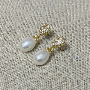 Ry Freshwater Pearl Earrings - image