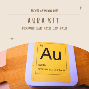 Aura - Perfume bar and lip balm kit - image