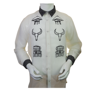 3 FIgures Kandama Long sleeves Barong - image