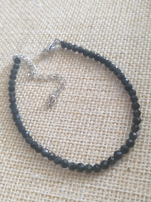 Black Obsidian bracelet - image