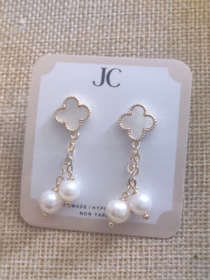 Double clover Earrings - image