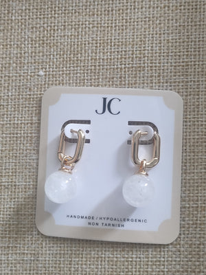 Moonstone Earrings - image