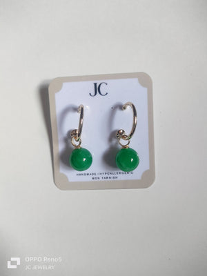 BURMESE JADE EAR 106 - image